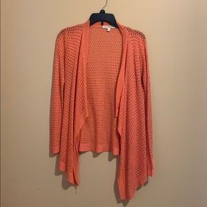 Coral long sleeve sweater. Size S. Brand- Say What